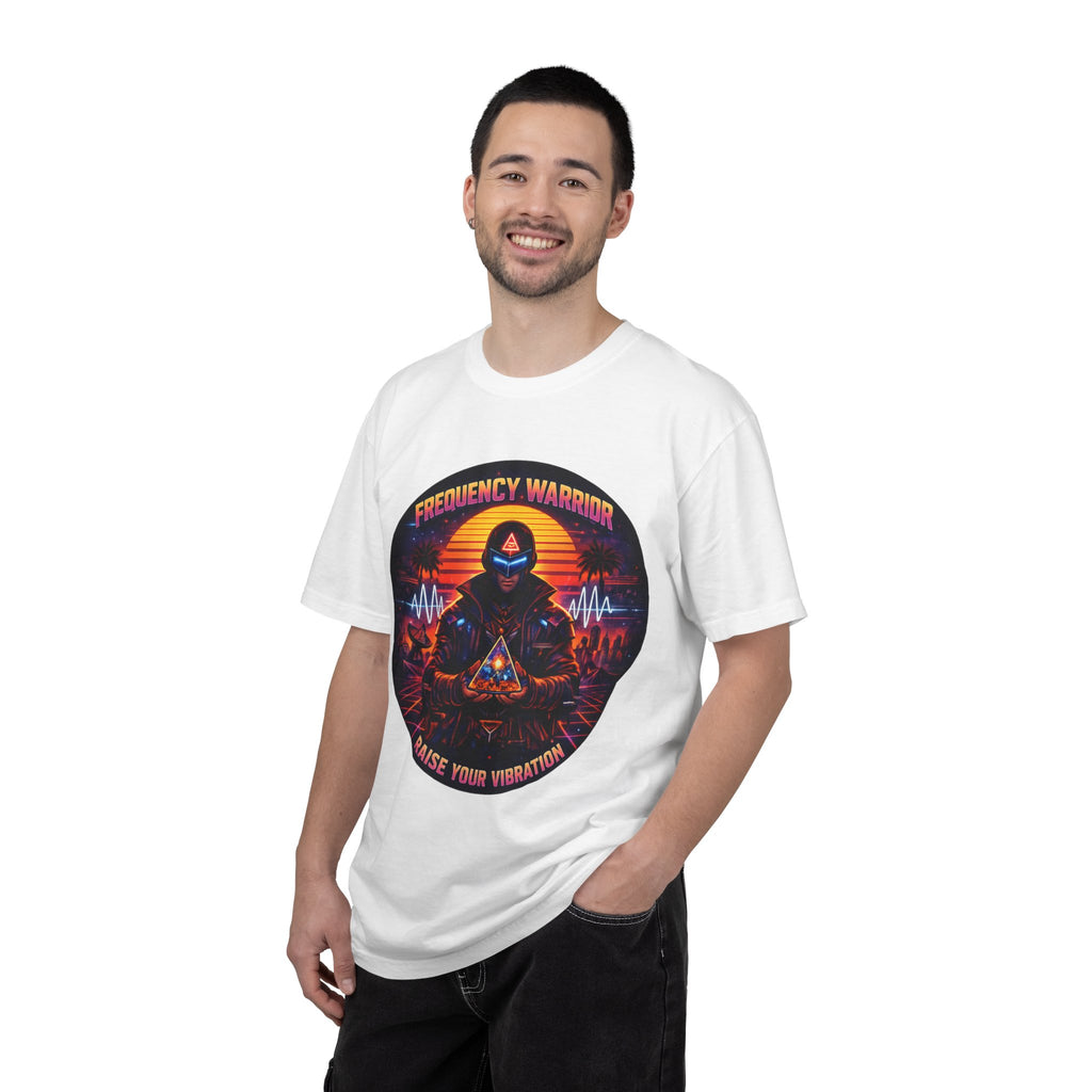 Frequency Warrior — Raise Your Vibration Graphic T-Shirt