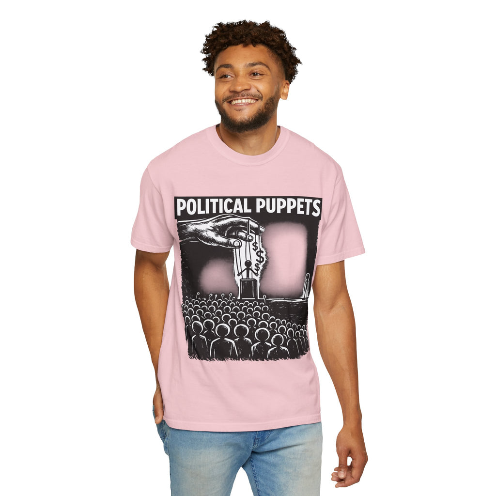 Political Puppets T-Shirt — Anti-Establishment Graphic Tee