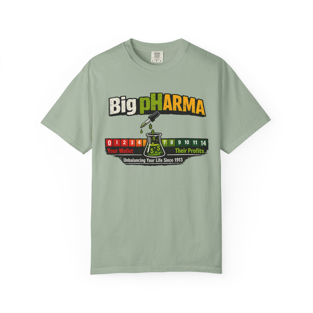 T-Shirt — "Big pHARMA: The Reaction They Don't Want You to See" Graphic Tee
