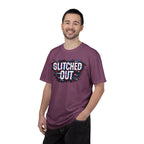 Glitched Out T-Shirt — Retro Glitch Graphic Tee
