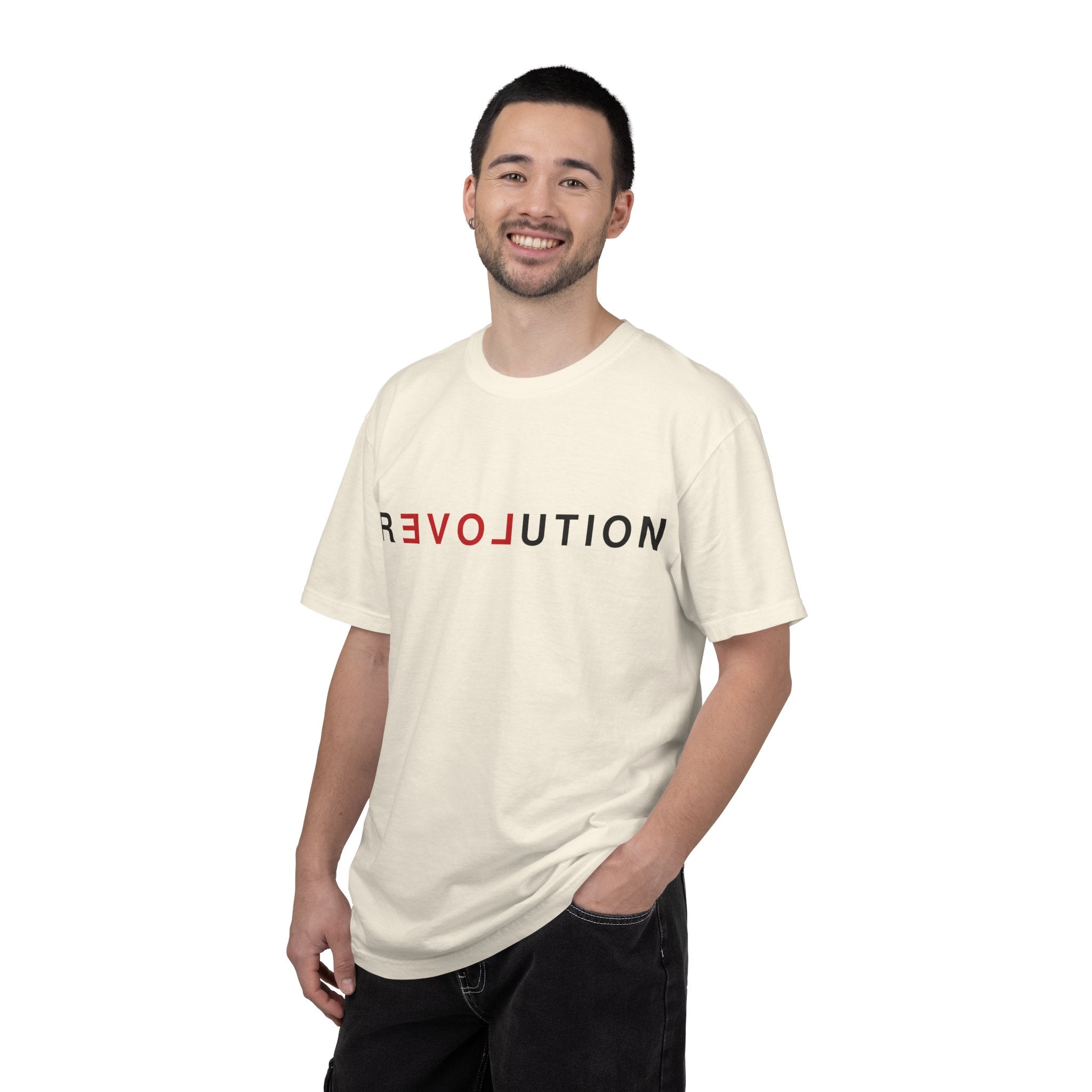 Revolution Graphic T-Shirt — Minimalist Political Tee