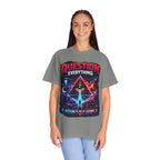 Question Everything T-Shirt — Mystical All-Seeing Eye Graphic Tee