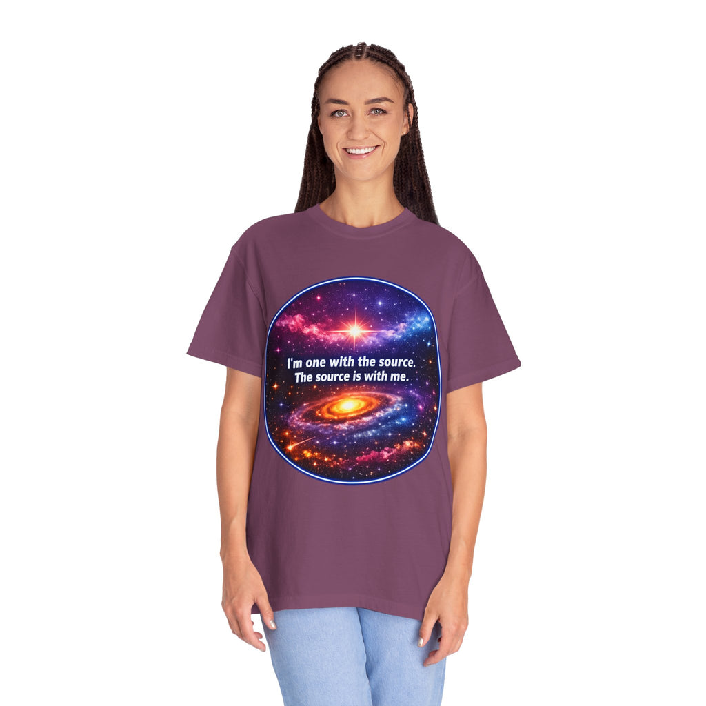 Source T-Shirt — "I'm One With the Source" Tech Graphic Tee