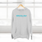 Hoodie — "Glitching Out" Geometric Retro Tech Graphic Hoodie