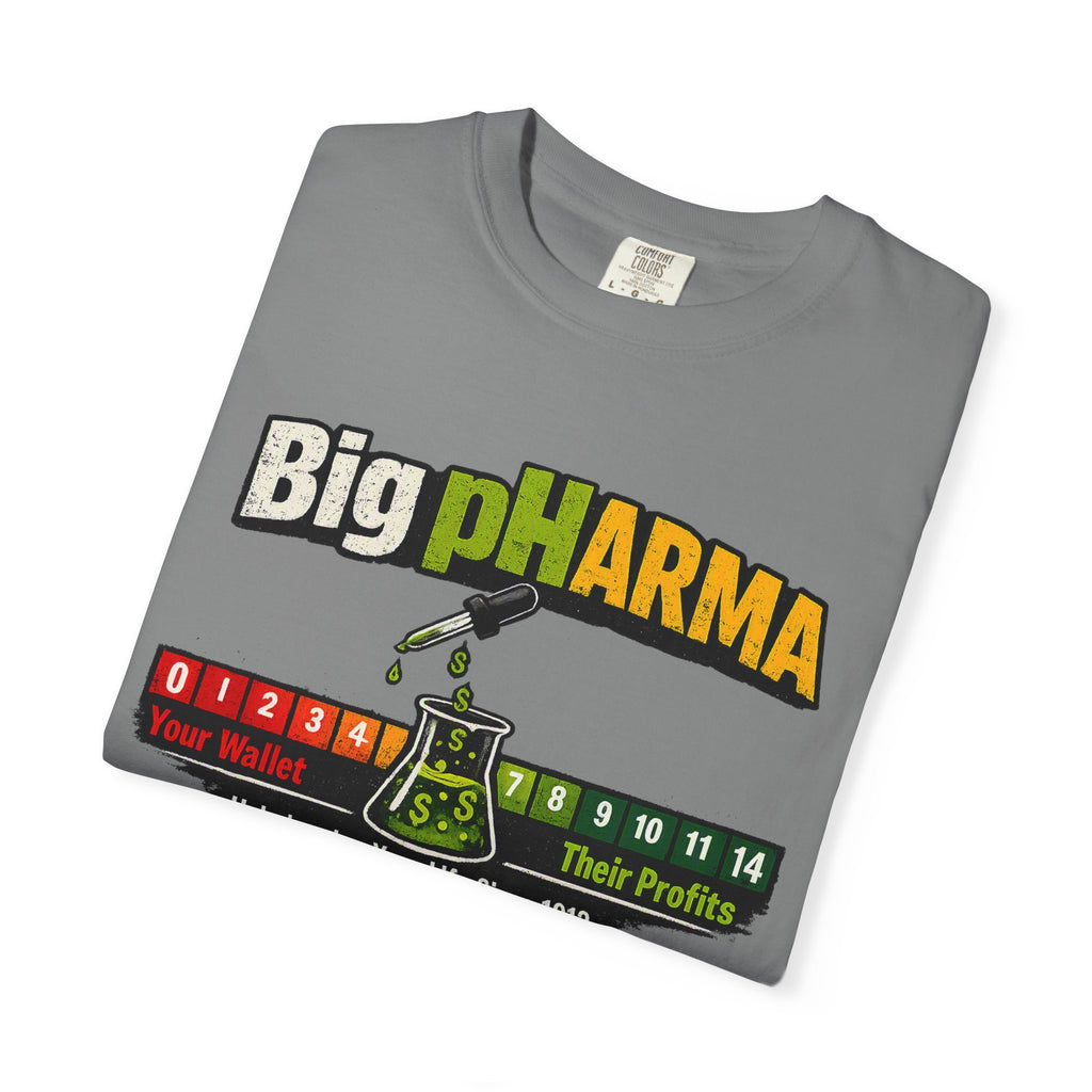 T-Shirt — "Big pHARMA: The Reaction They Don't Want You to See" Graphic Tee