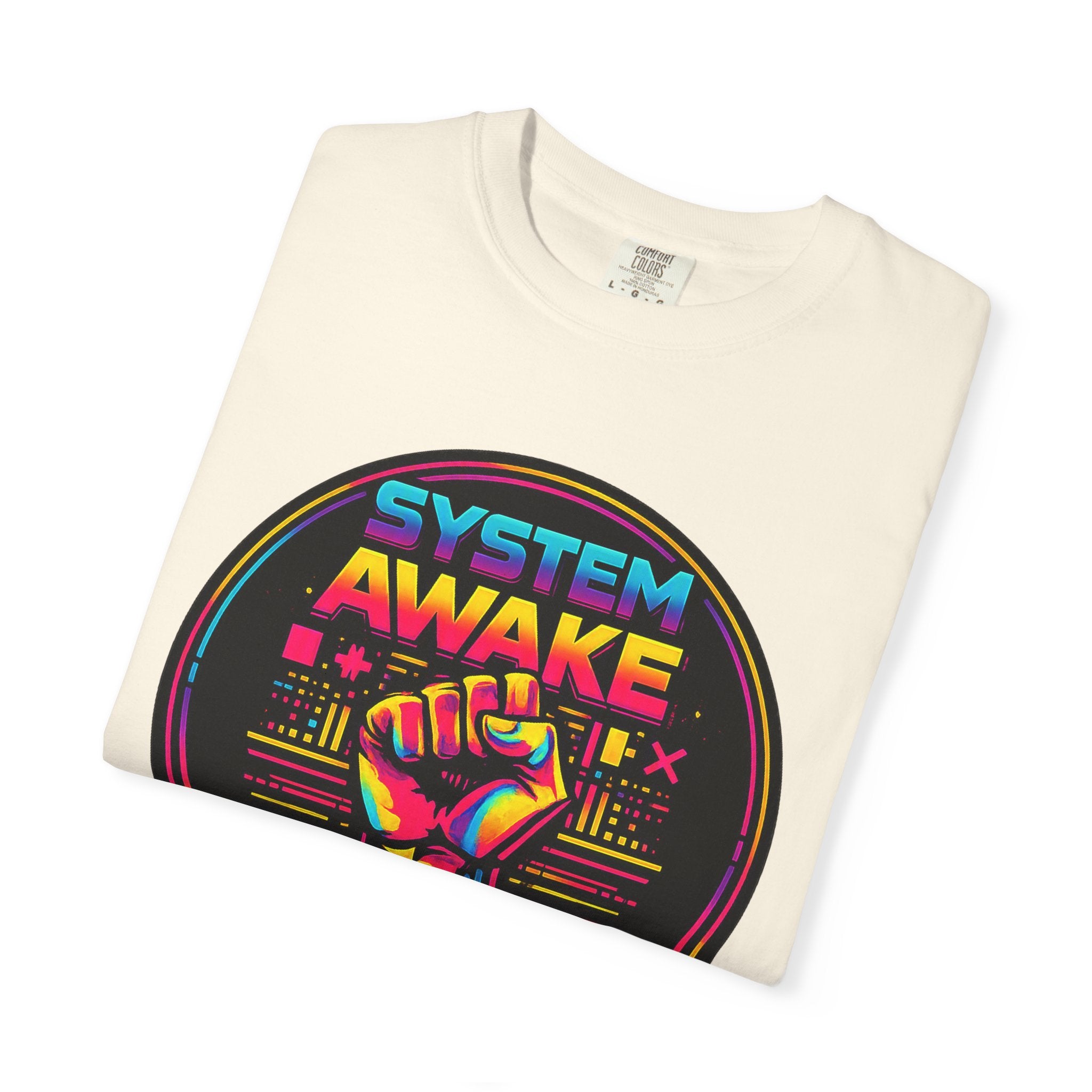 System Awake Retro Fist T-Shirt
