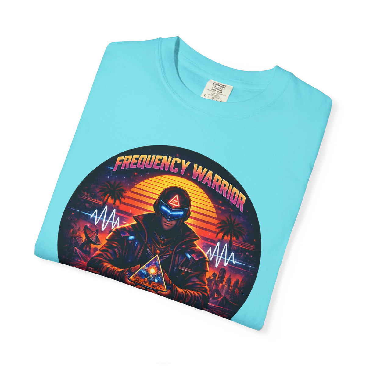 Frequency Warrior — Raise Your Vibration Graphic T-Shirt