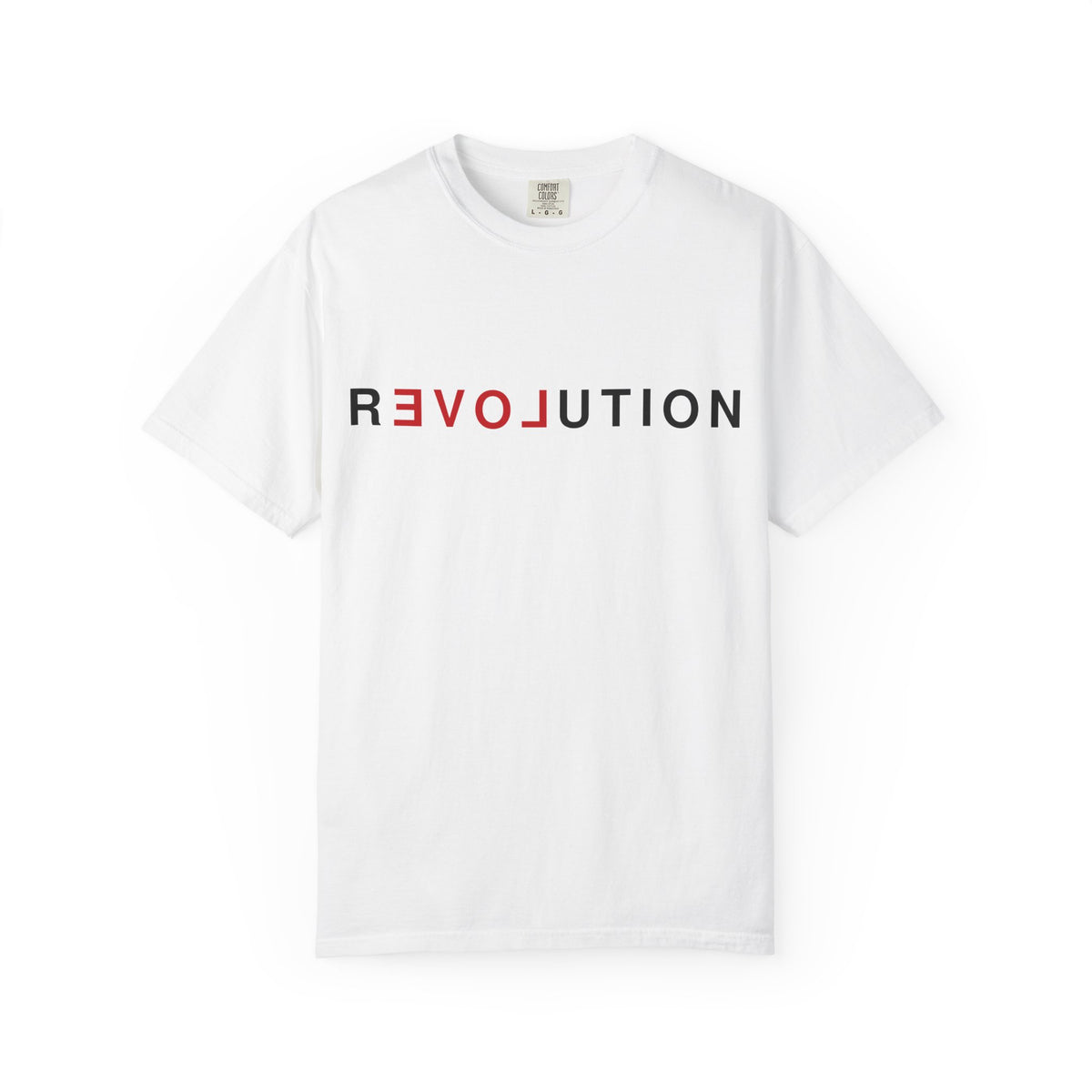 Revolution Graphic T-Shirt — Minimalist Political Tee