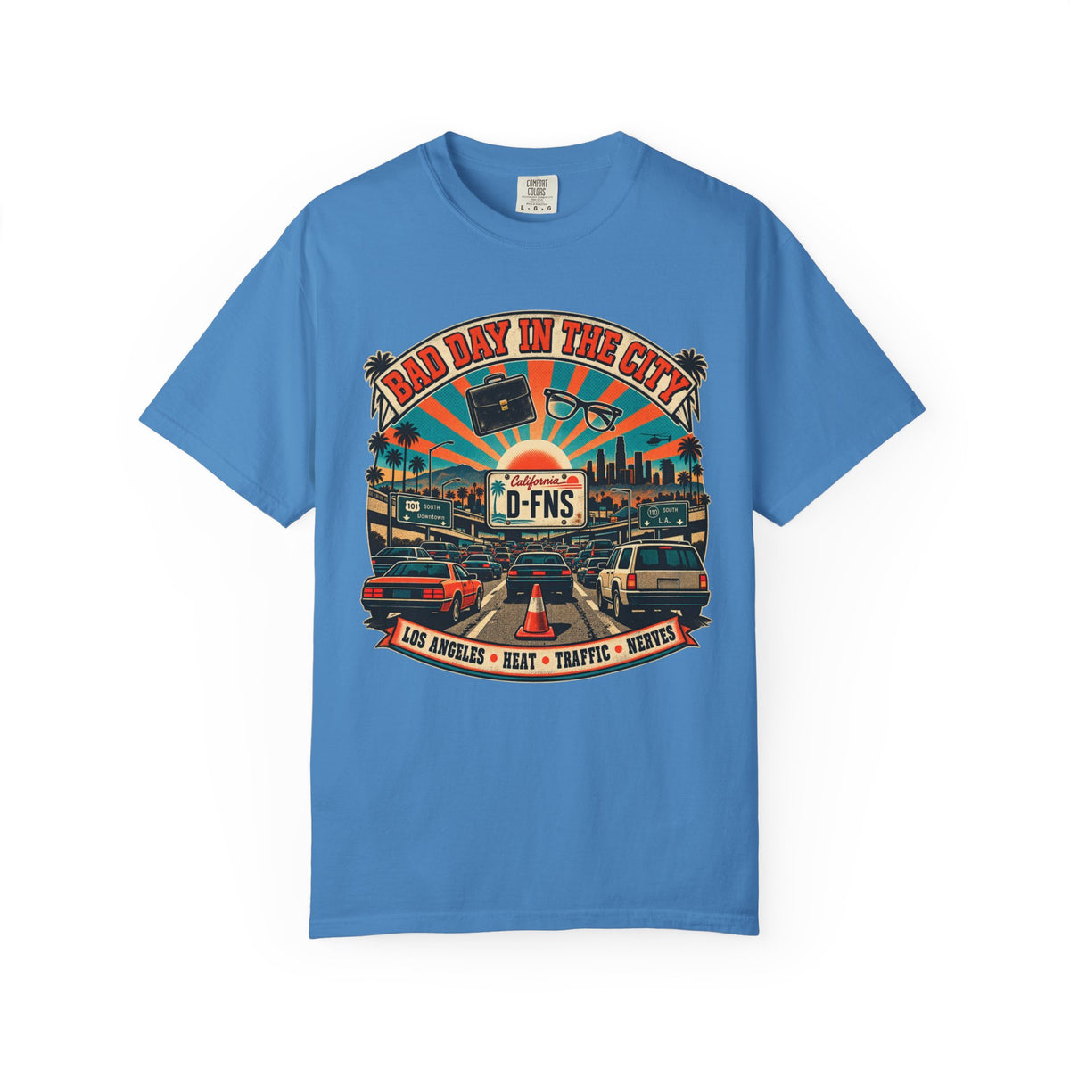Bad Day in the City Los Angeles Graphic T-Shirt