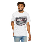 Redacted News Graphic T-Shirt — "REDACTED: You Can't Handle the Truth"