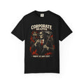 "Corporate Reaper" Skeleton Suit Graphic Tee