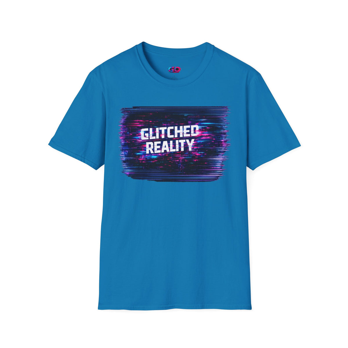 Glitched Reality V2 T‑Shirt — Retro Cyberpunk Digital Distortion Tee