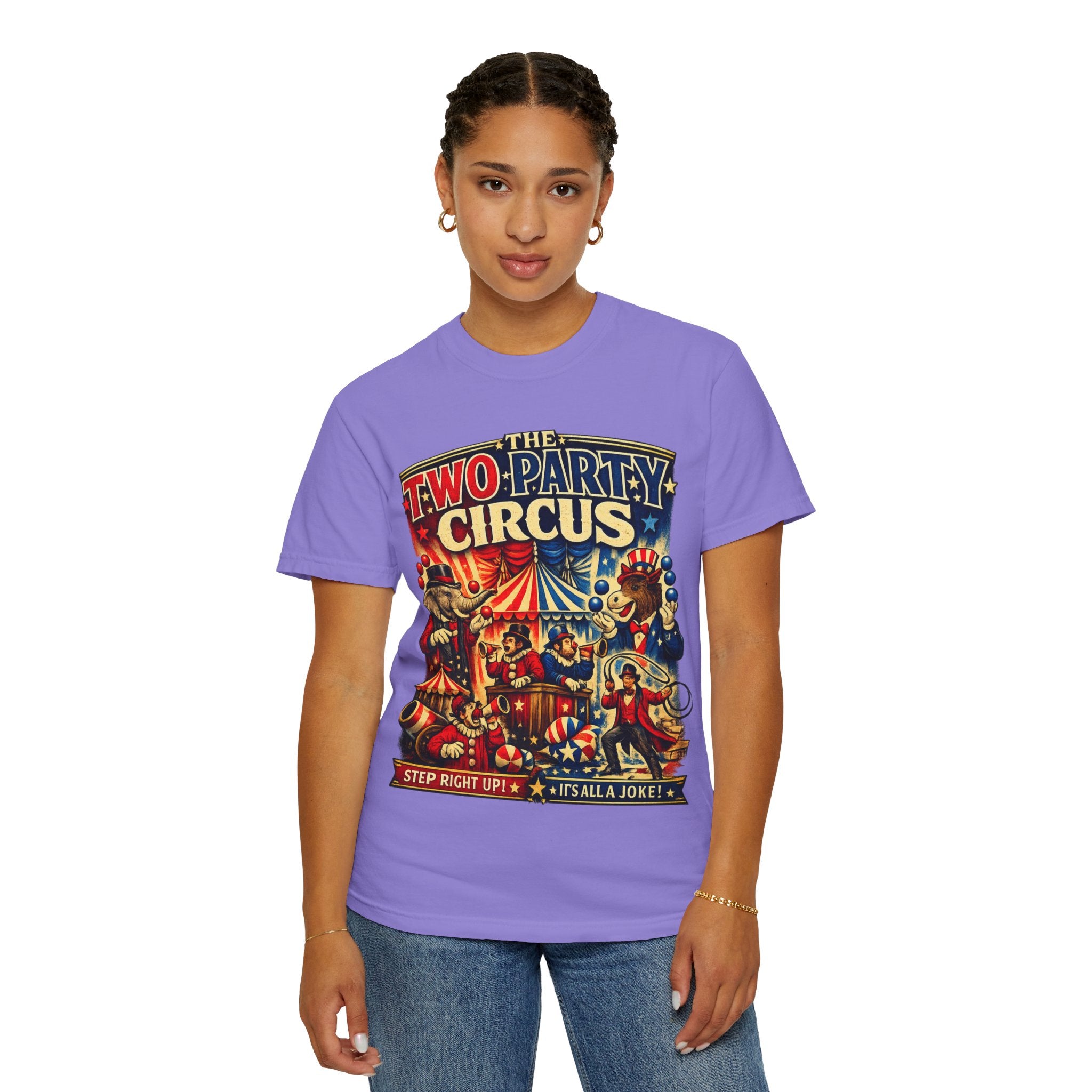 Two-Party Circus Graphic T-Shirt