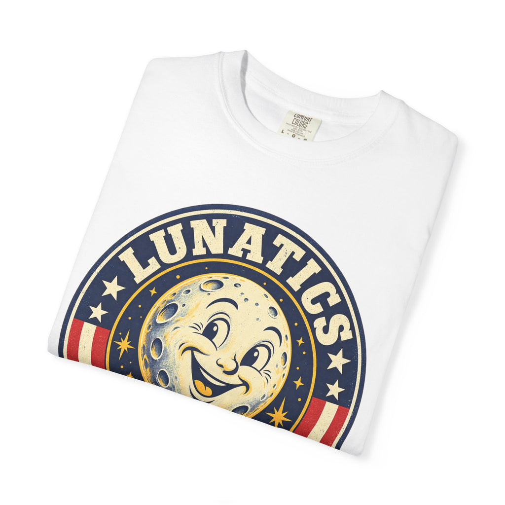 Lunatics in Politics Moon Election Graphic T-Shirt