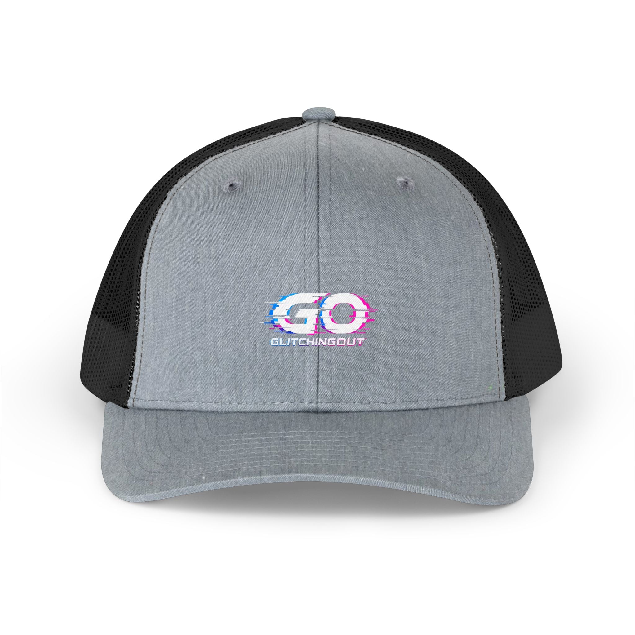 Glitching Out 'GO' Retro Trucker Hat