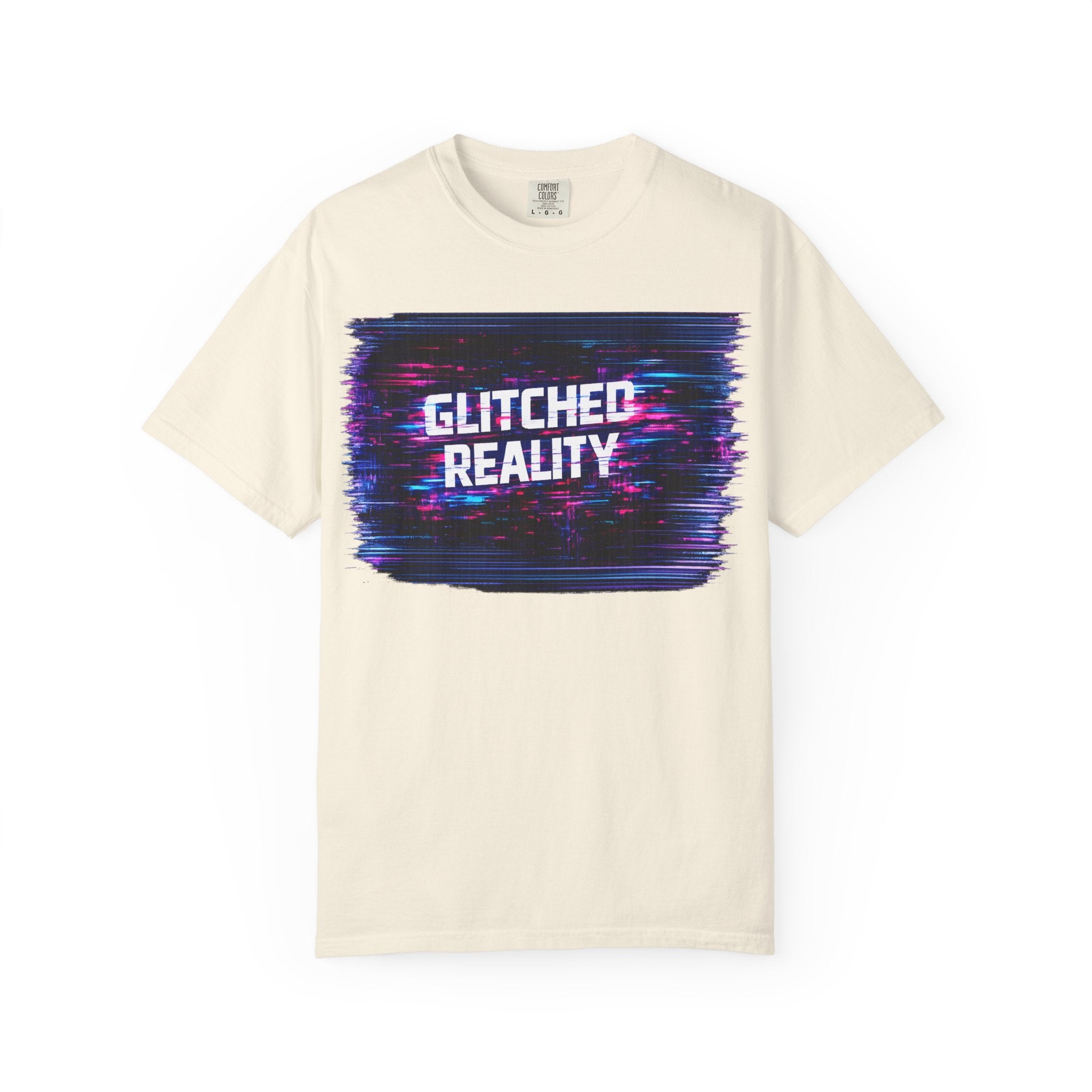 Glitched Reality V2 T‑Shirt — Retro Cyberpunk Digital Distortion Tee