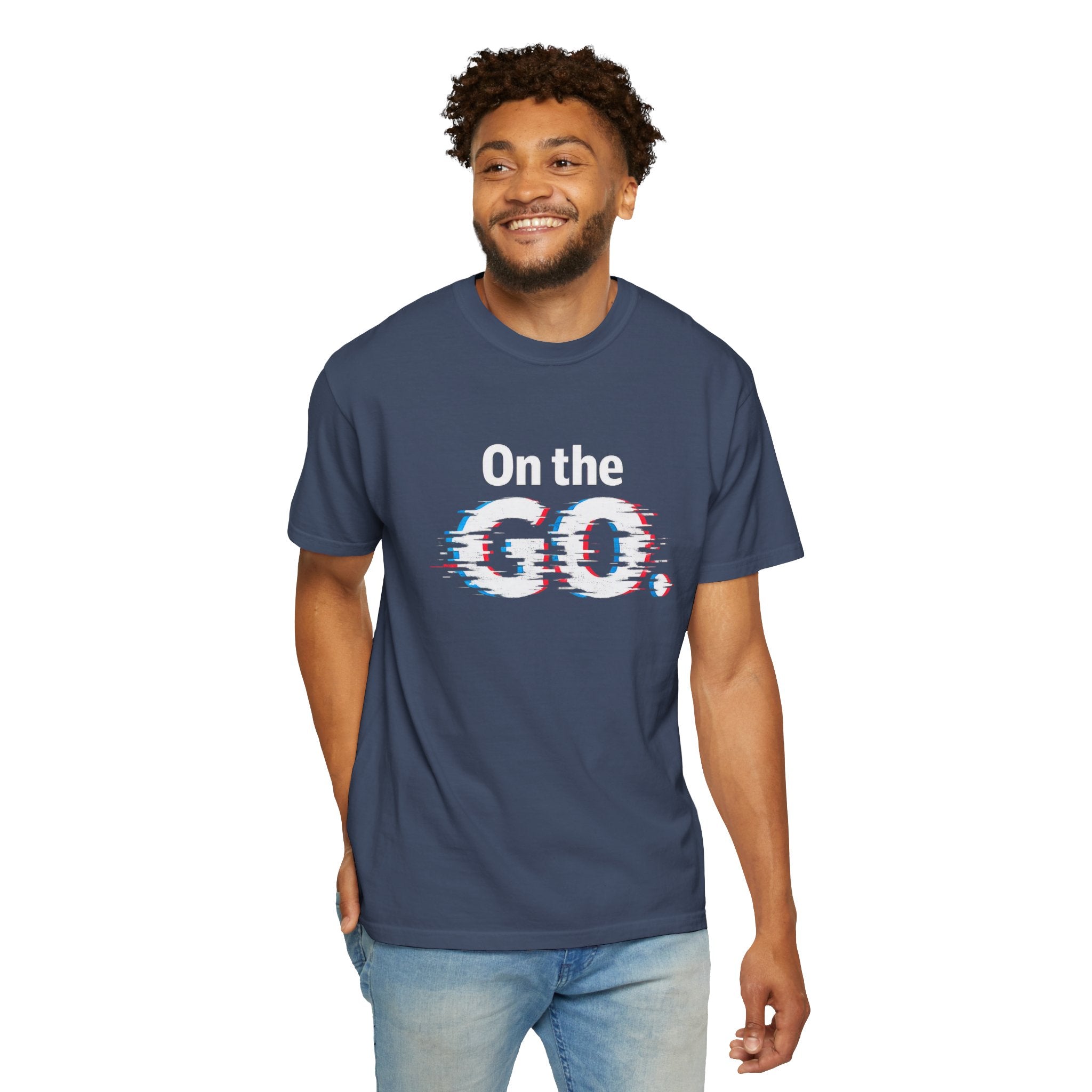 On the GO Glitch V2 Graphic T-Shirt