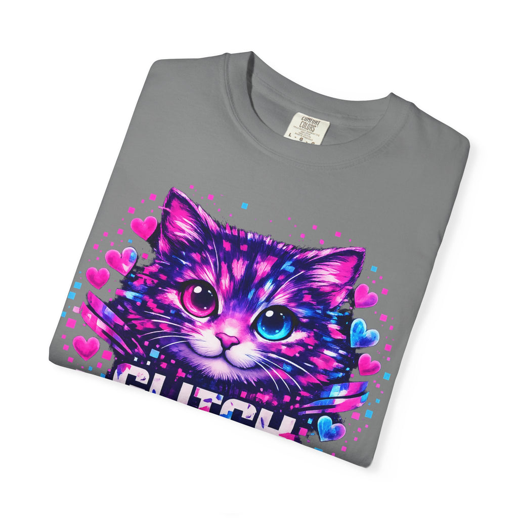 Glitch the System Cat T-Shirt