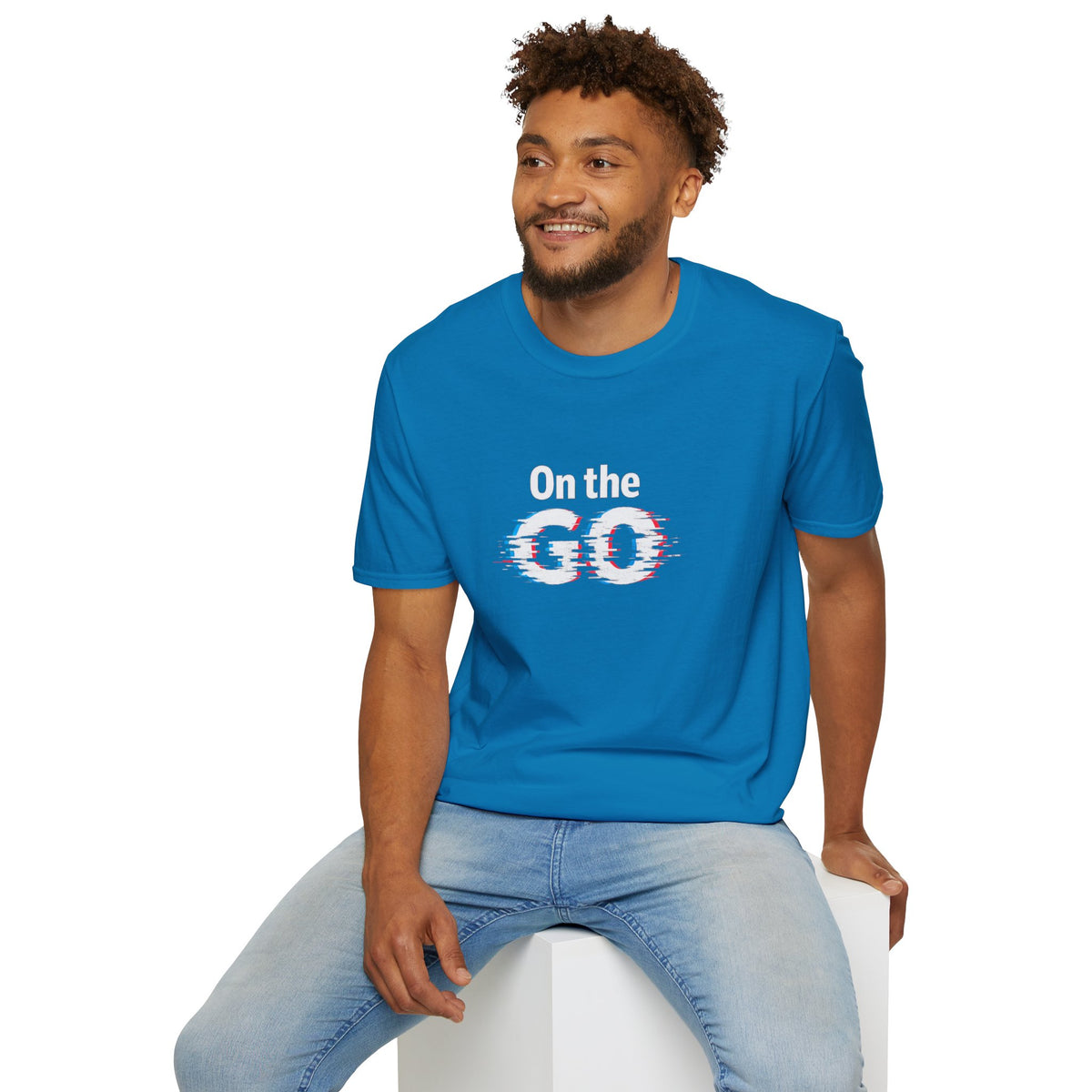 On the GO Glitch V2 Graphic T-Shirt
