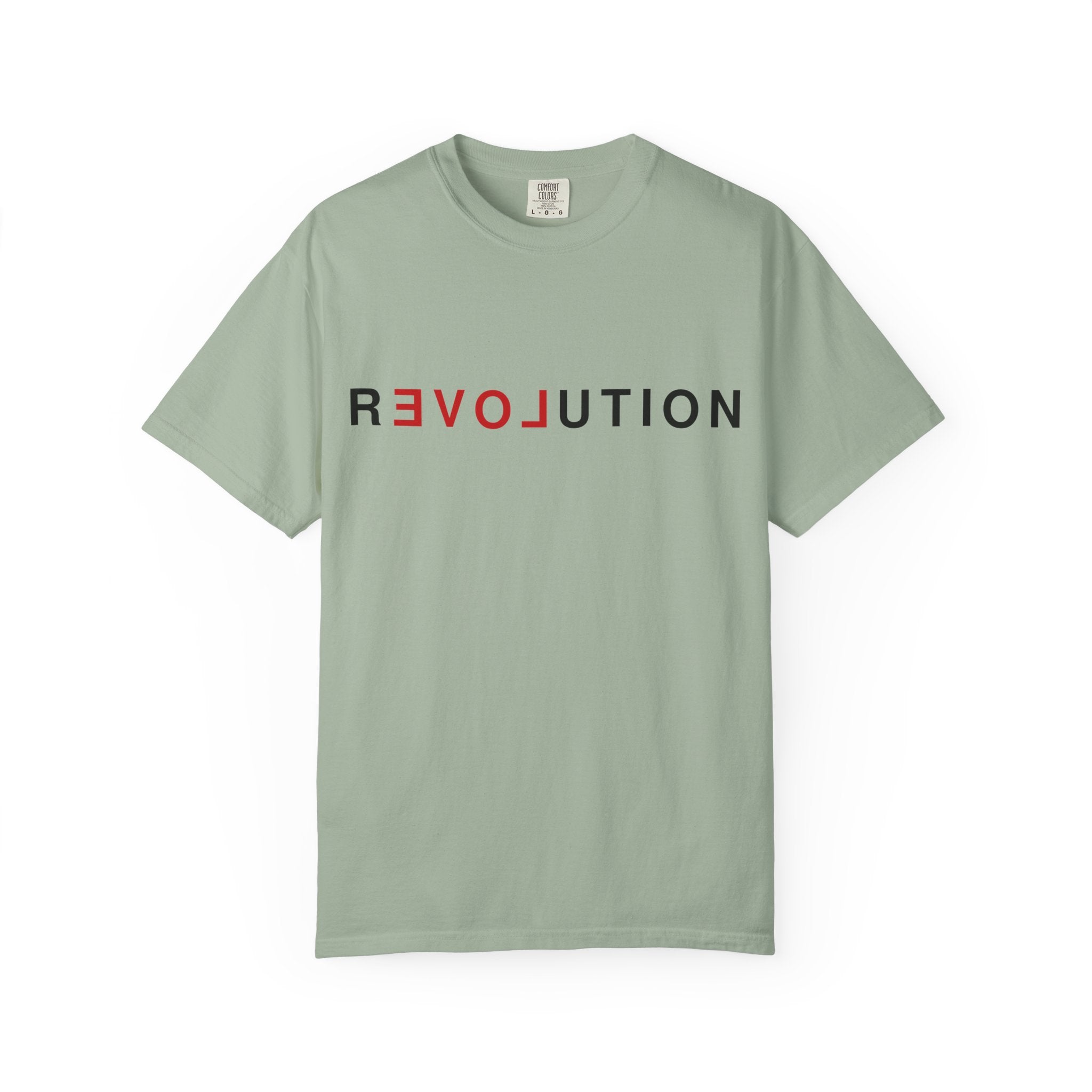 Revolution Graphic T-Shirt — Minimalist Political Tee