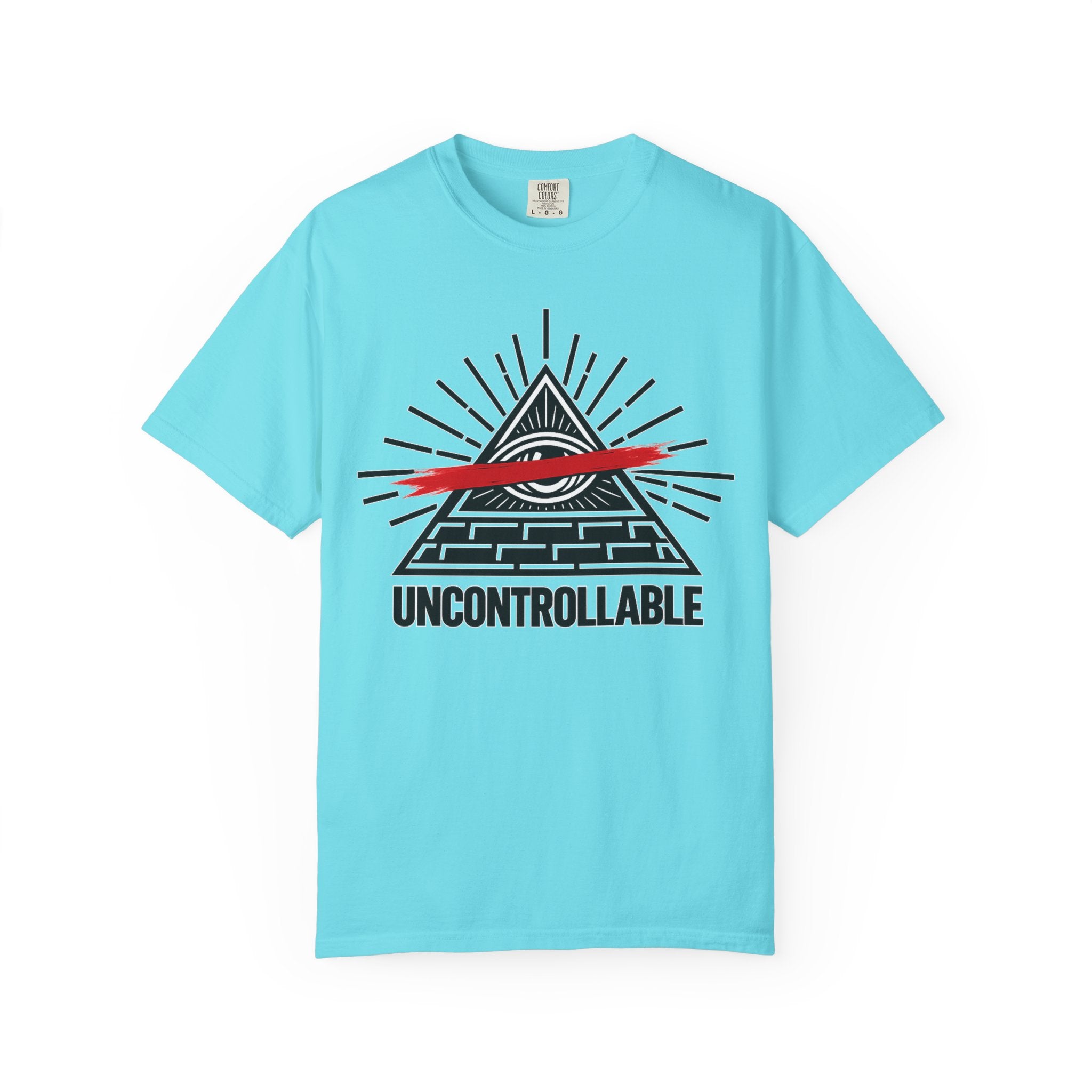 Uncontrollable Pyramid Graphic T-Shirt