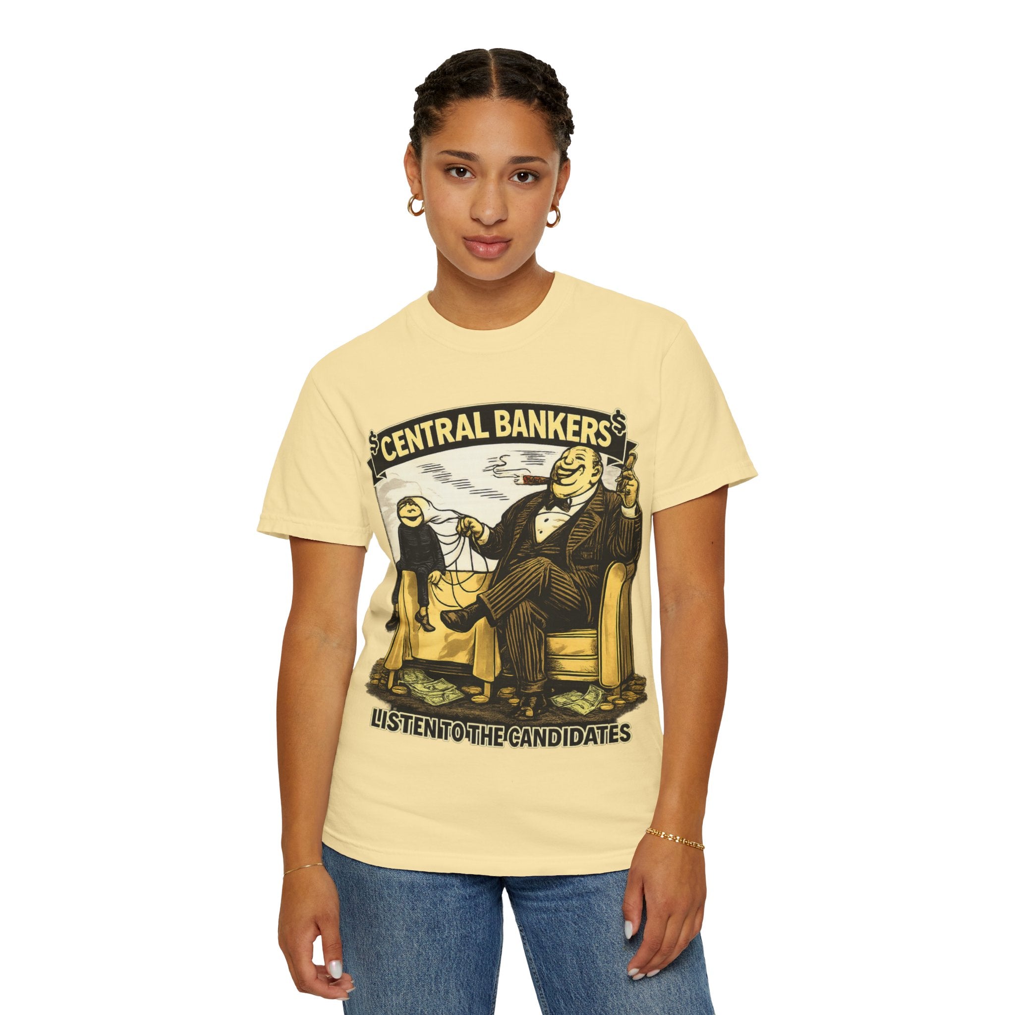 Central Bankers 'Listen to the Candidates' Graphic T-Shirt