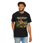 Van Life — "About to Live in a Van Down by the River" Funny Graphic Tee