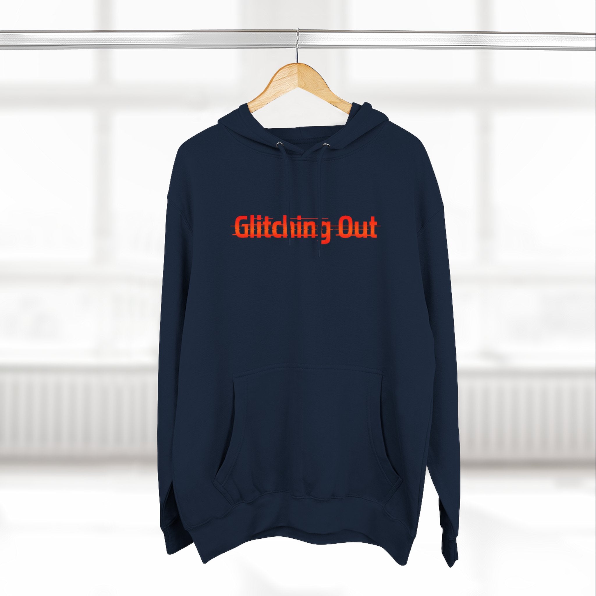 Glitch the System Hoodie V2 — 'Glitching Out' Circuit Graphic