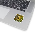 Kiss-Cut Sticker — "Thinking Outside the Box? Forget the Box!" Reconnect with Nature Design