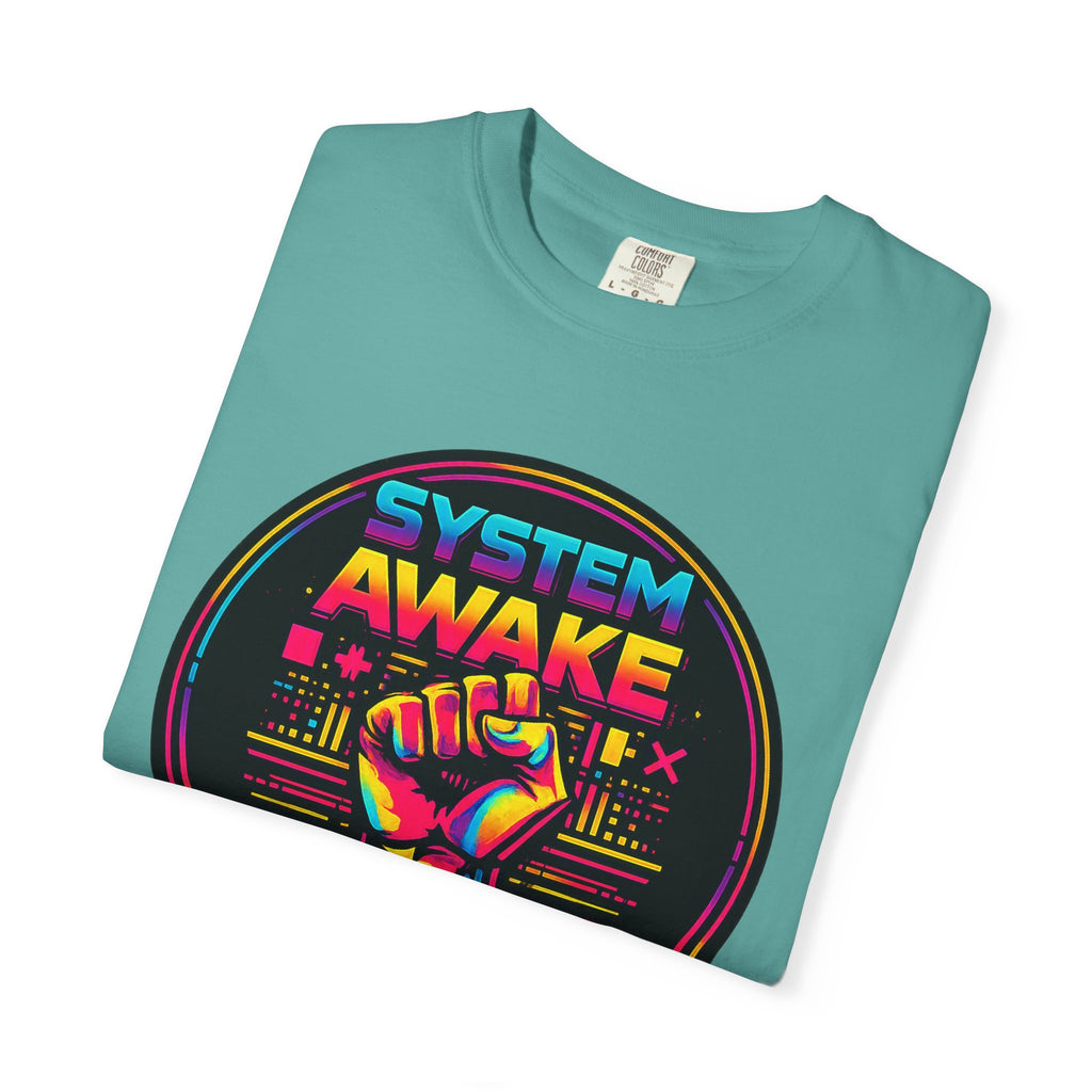 System Awake Retro Fist T-Shirt