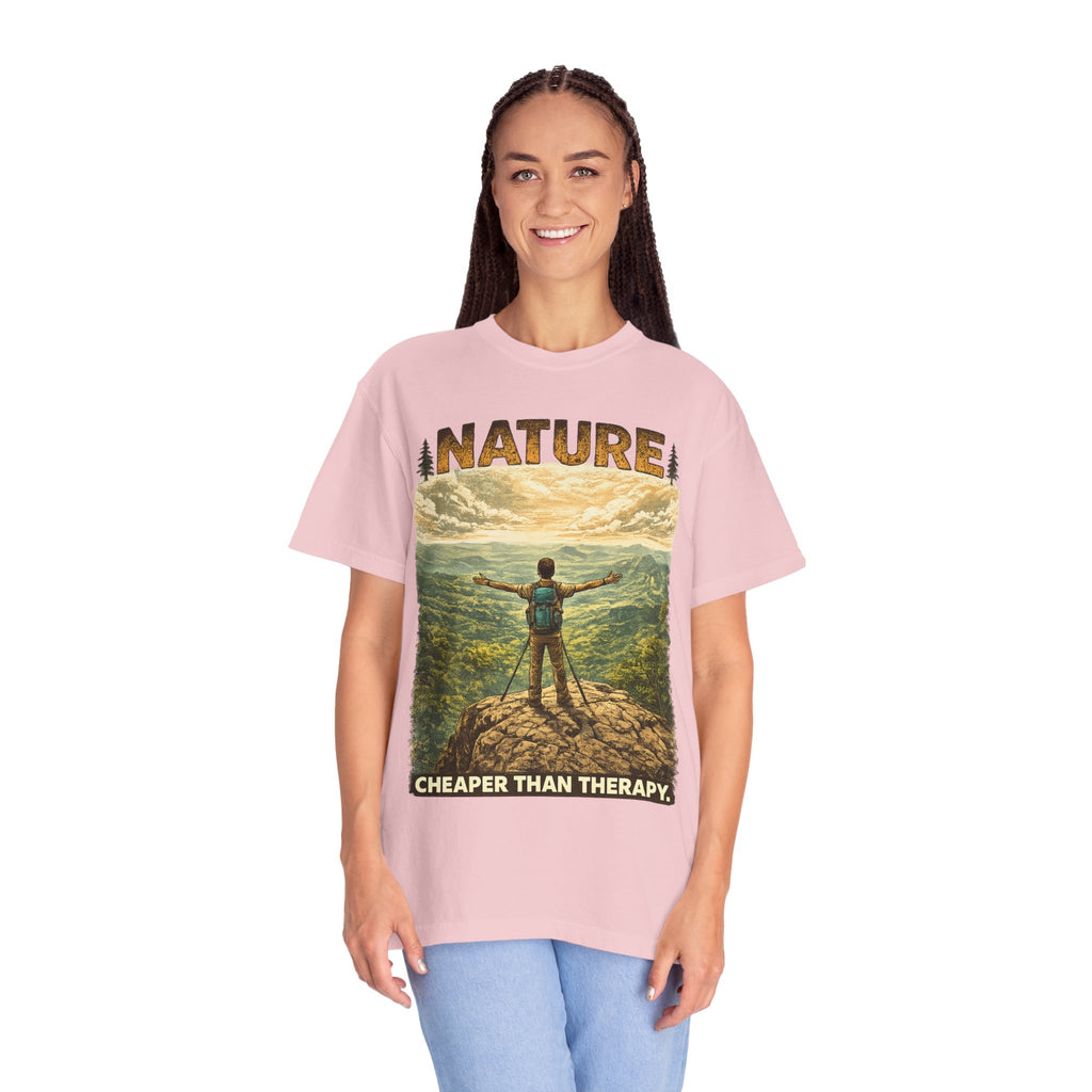 Nature Cheaper Than Therapy T-Shirt