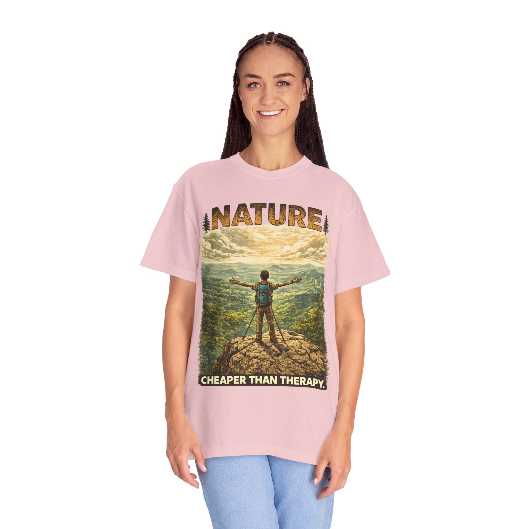 Nature Cheaper Than Therapy T-Shirt