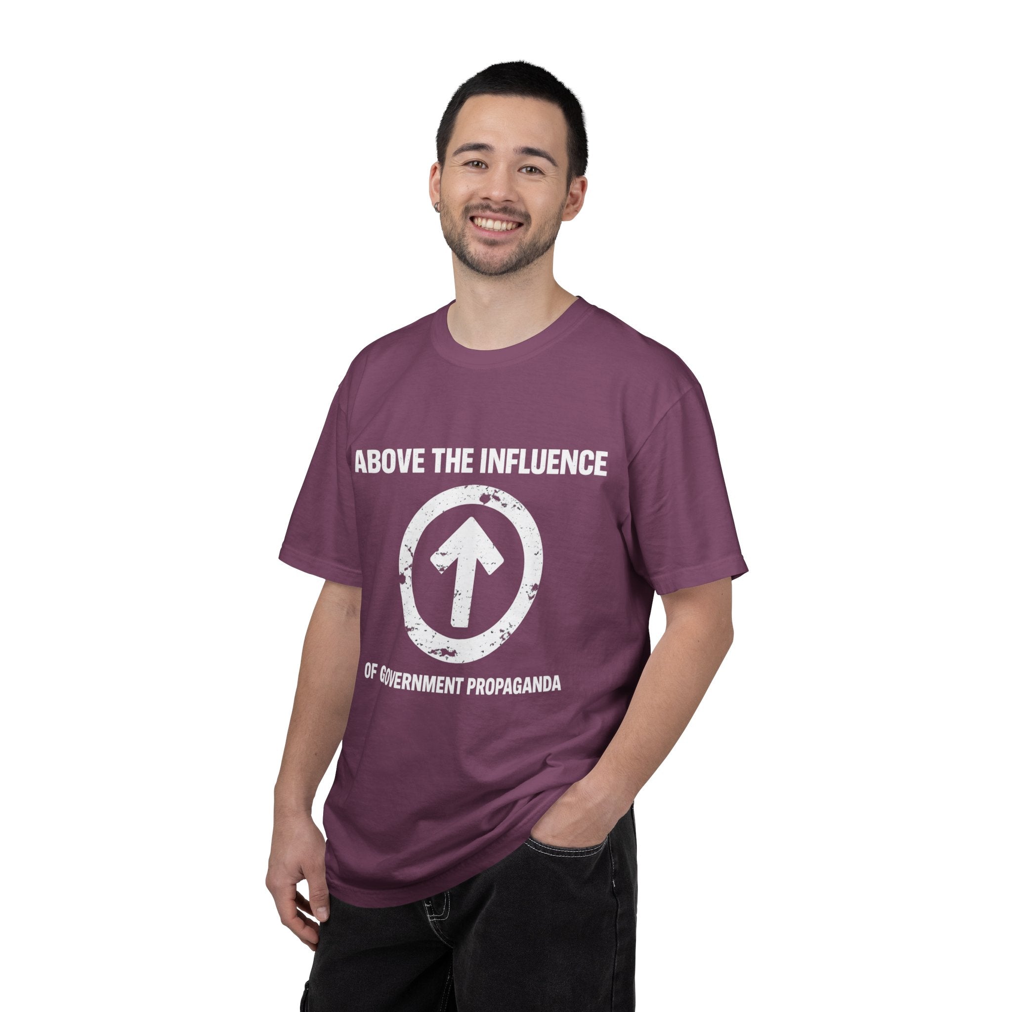 Above The Influence T-Shirt — Anti-Propaganda Graphic Tee
