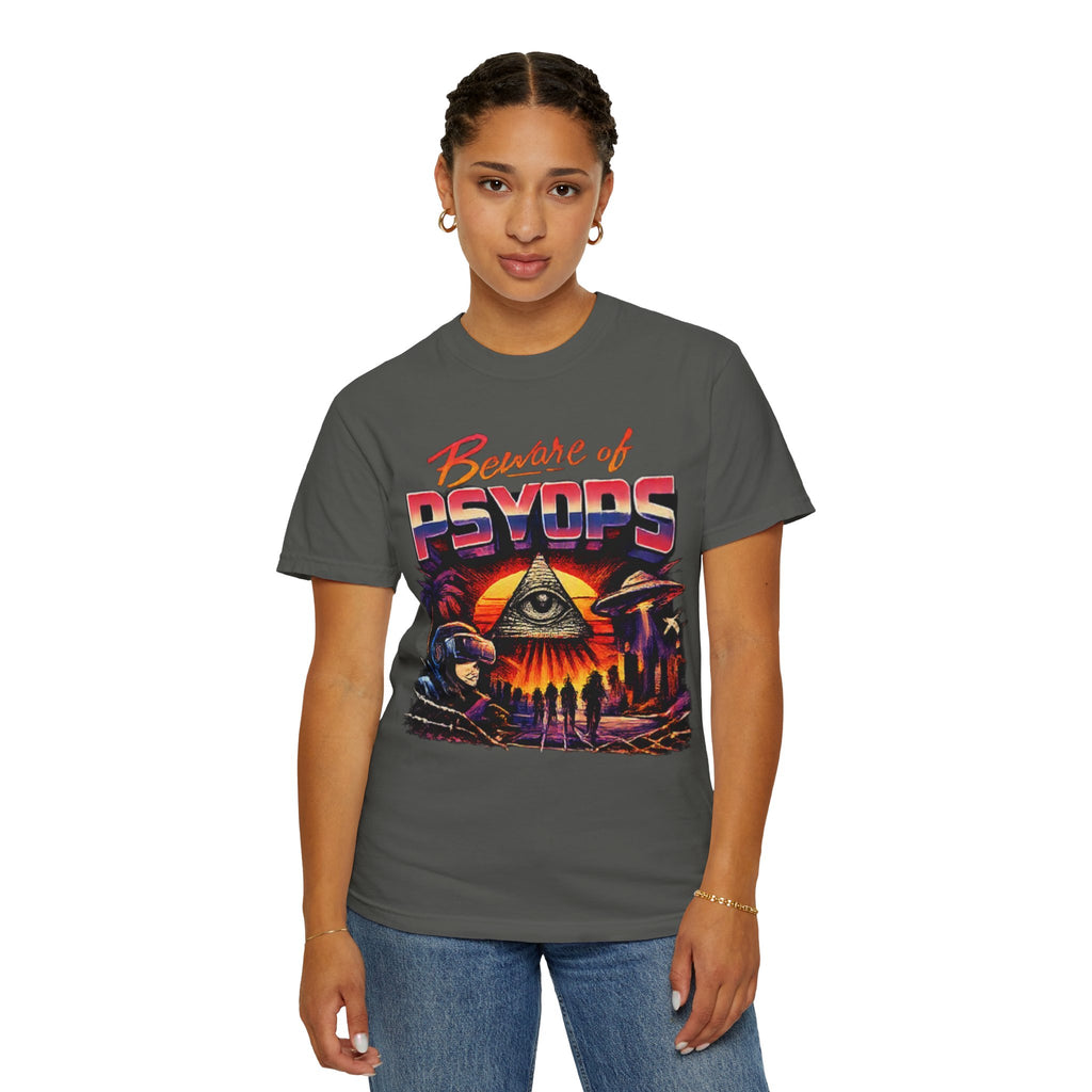 Beware of Psyops — Vintage Graphic T-Shirt