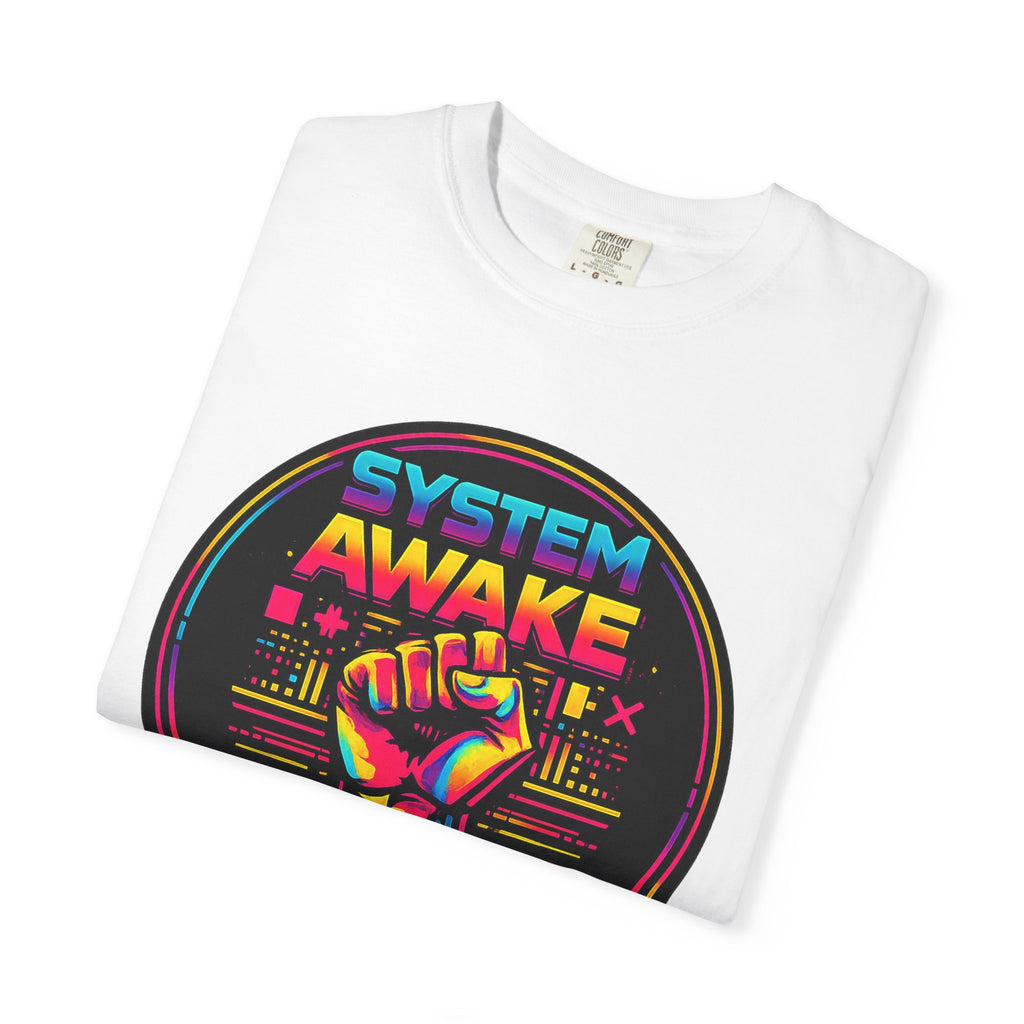 System Awake Retro Fist T-Shirt