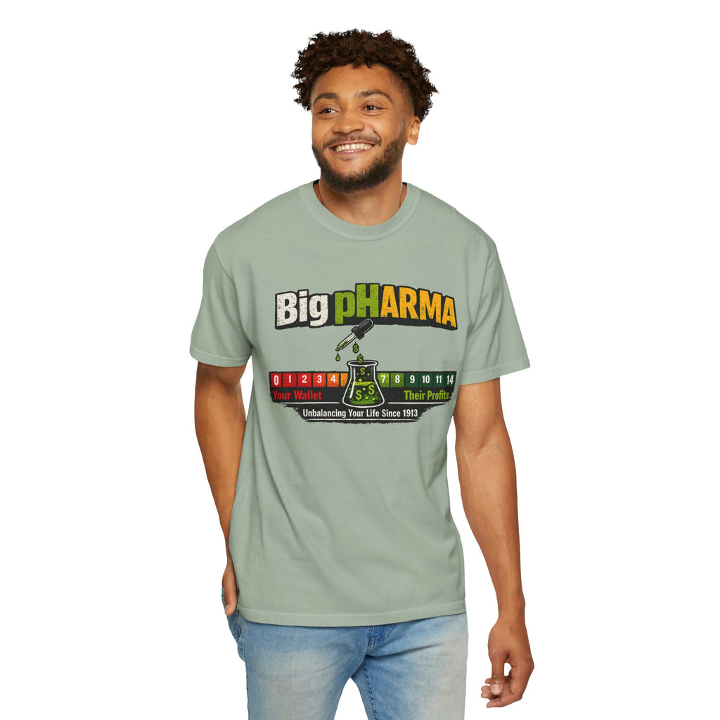 T-Shirt — "Big pHARMA: The Reaction They Don't Want You to See" Graphic Tee