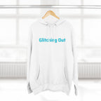 Retro Vaporwave Geometric Graphic ‘Glitching Out’ Fleece Hoodie