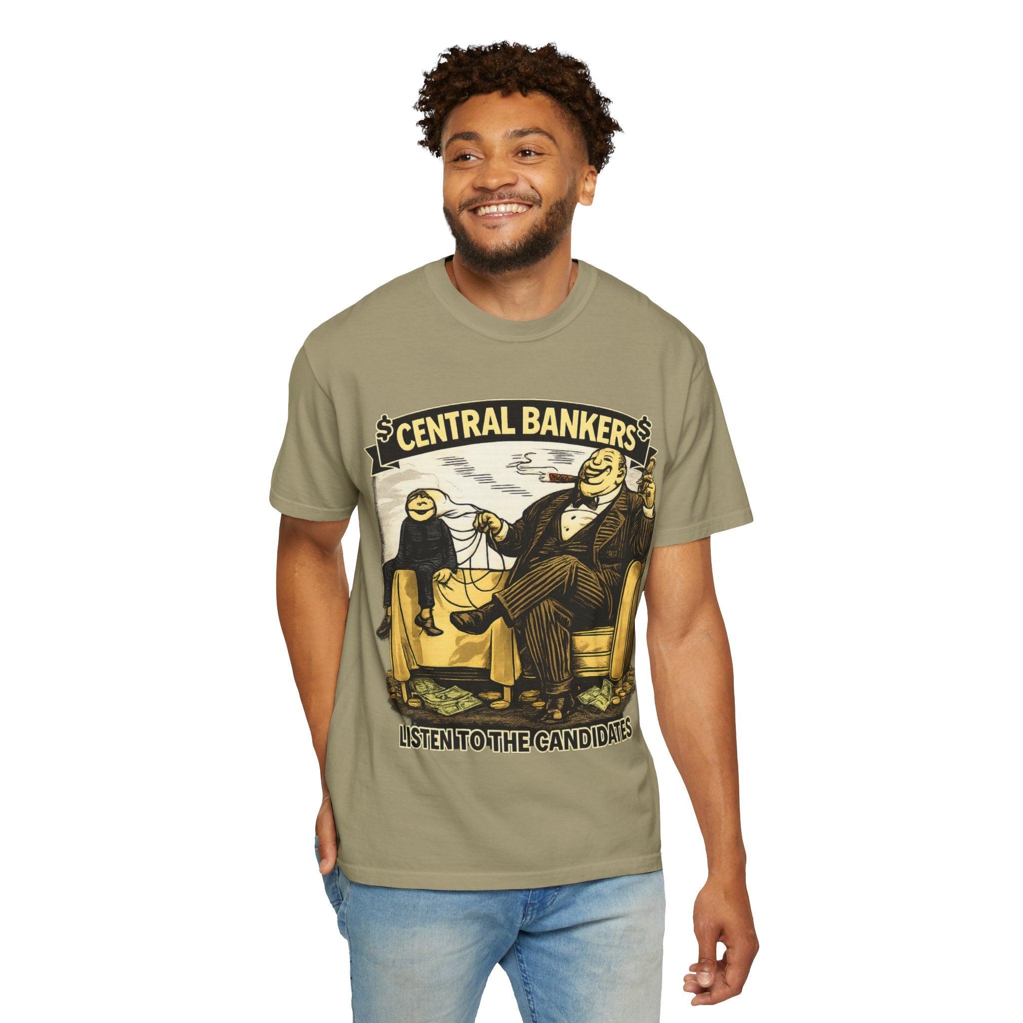 Central Bankers 'Listen to the Candidates' Graphic T-Shirt