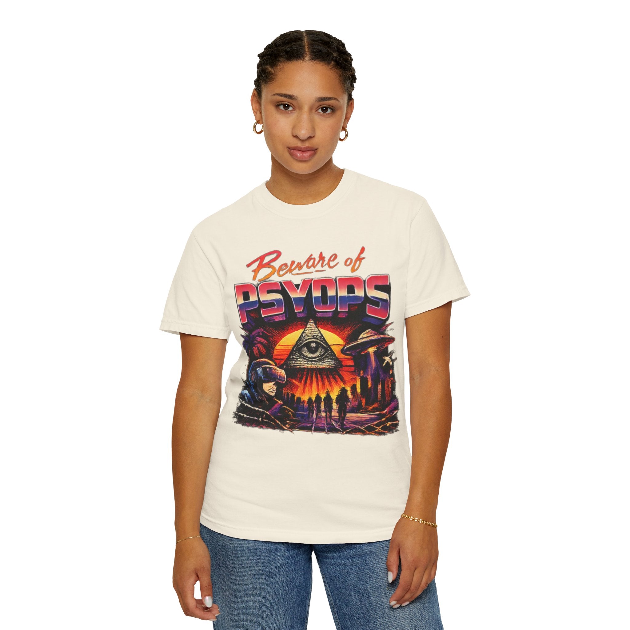 Beware of Psyops — Vintage Graphic T-Shirt