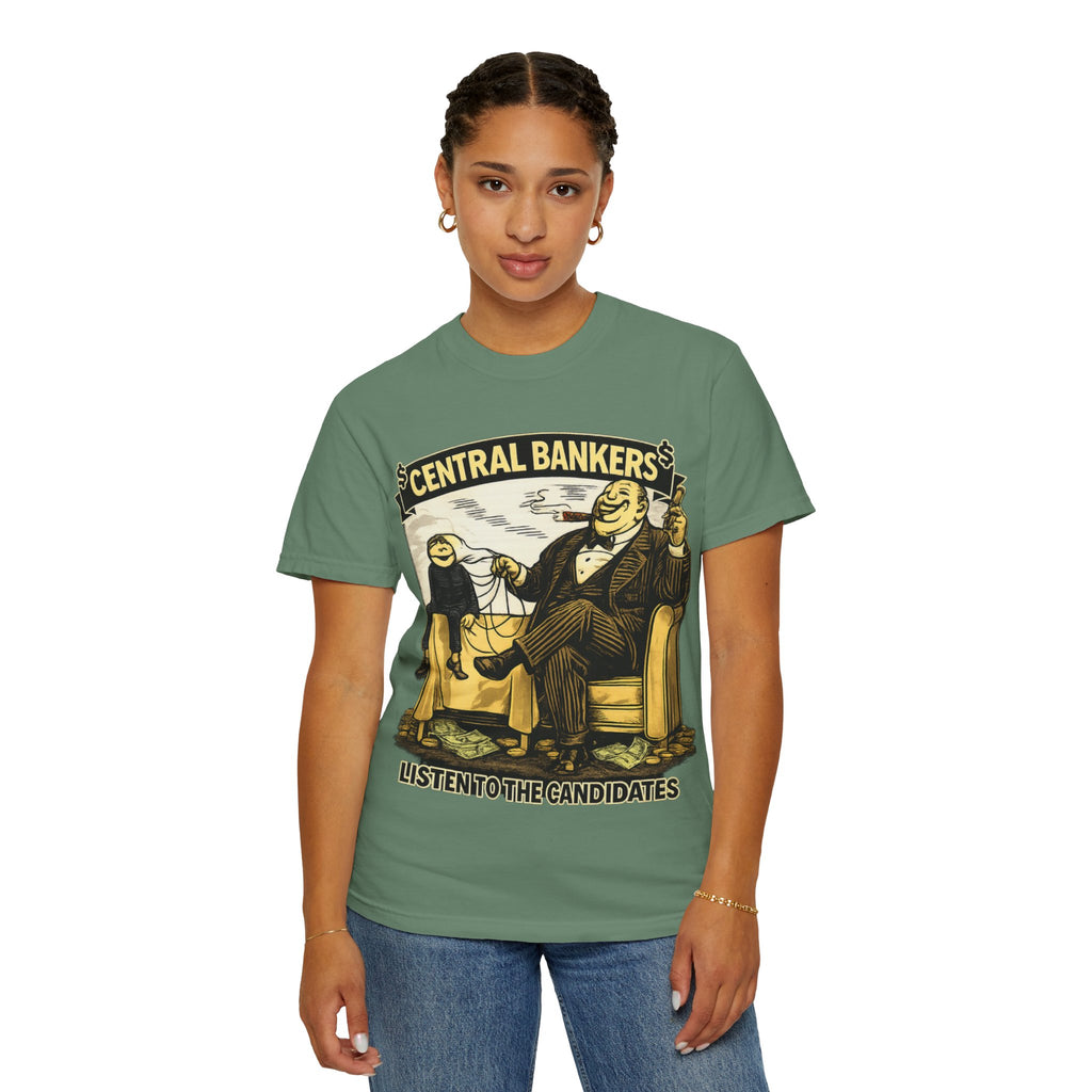 Central Bankers 'Listen to the Candidates' Graphic T-Shirt