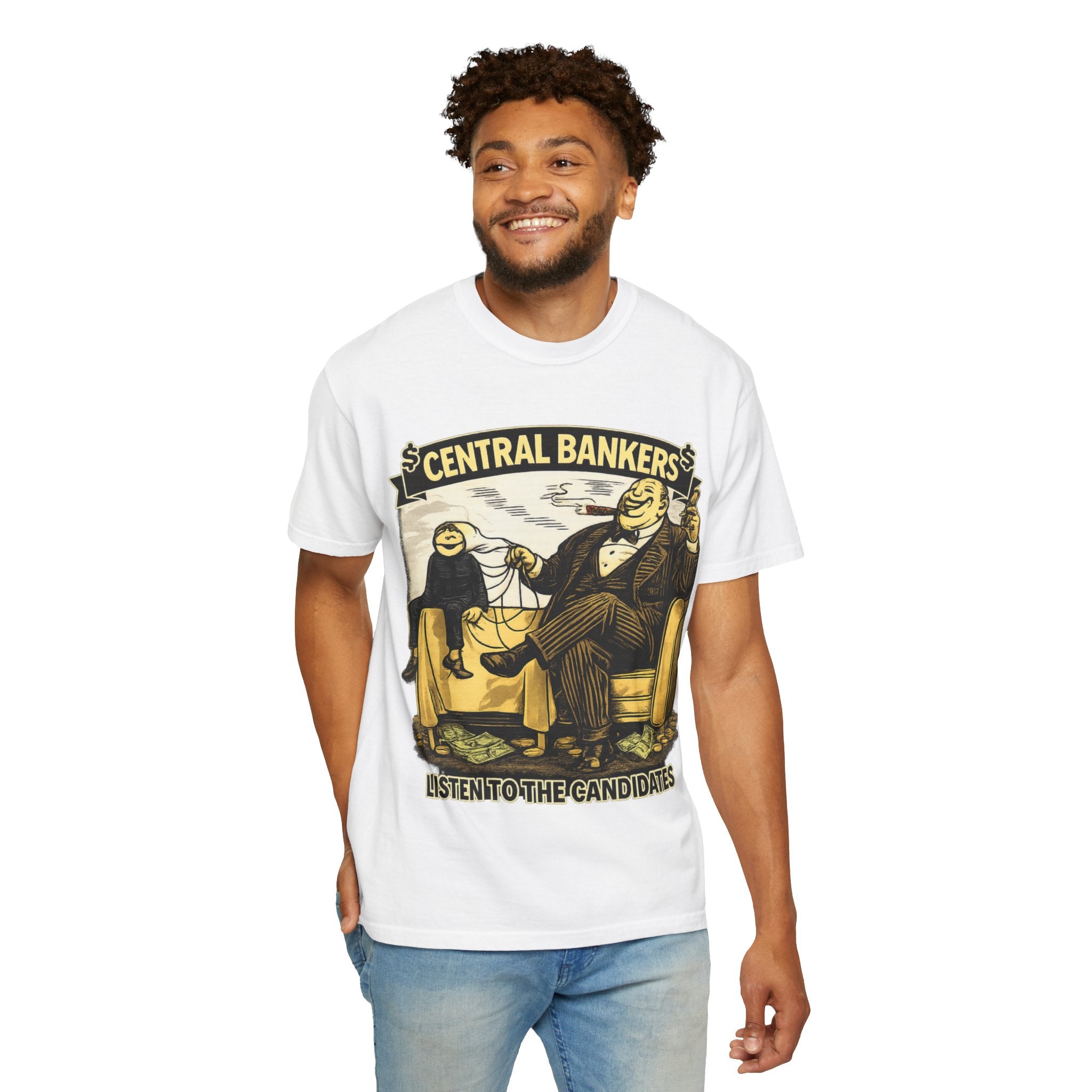 Central Bankers 'Listen to the Candidates' Graphic T-Shirt