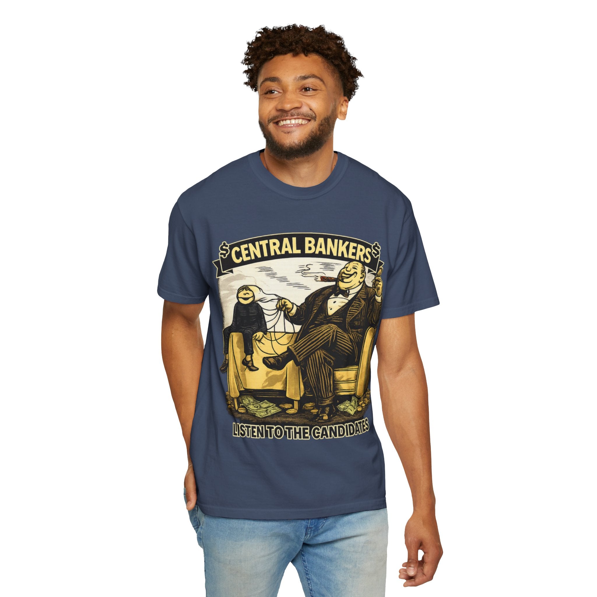 Central Bankers 'Listen to the Candidates' Graphic T-Shirt