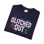 Glitched Out T-Shirt — Retro Glitch Graphic Tee
