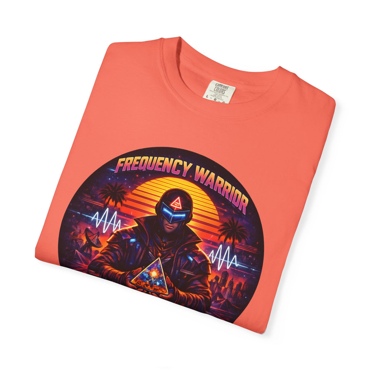 Frequency Warrior — Raise Your Vibration Graphic T-Shirt