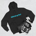 Glitching Out Hoodie — Retro Cyberpunk Pixel Graphics Fleece Hoodie
