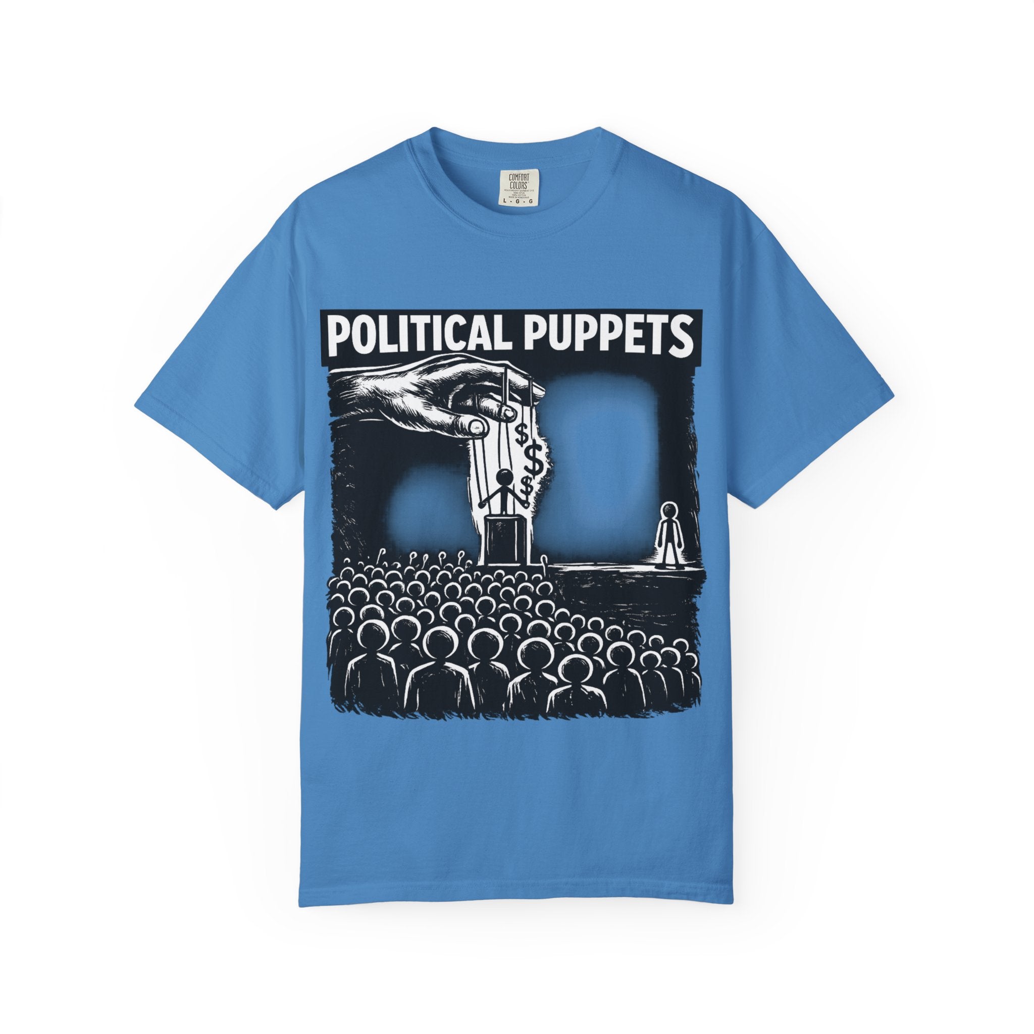 Political Puppets T-Shirt — Anti-Establishment Graphic Tee
