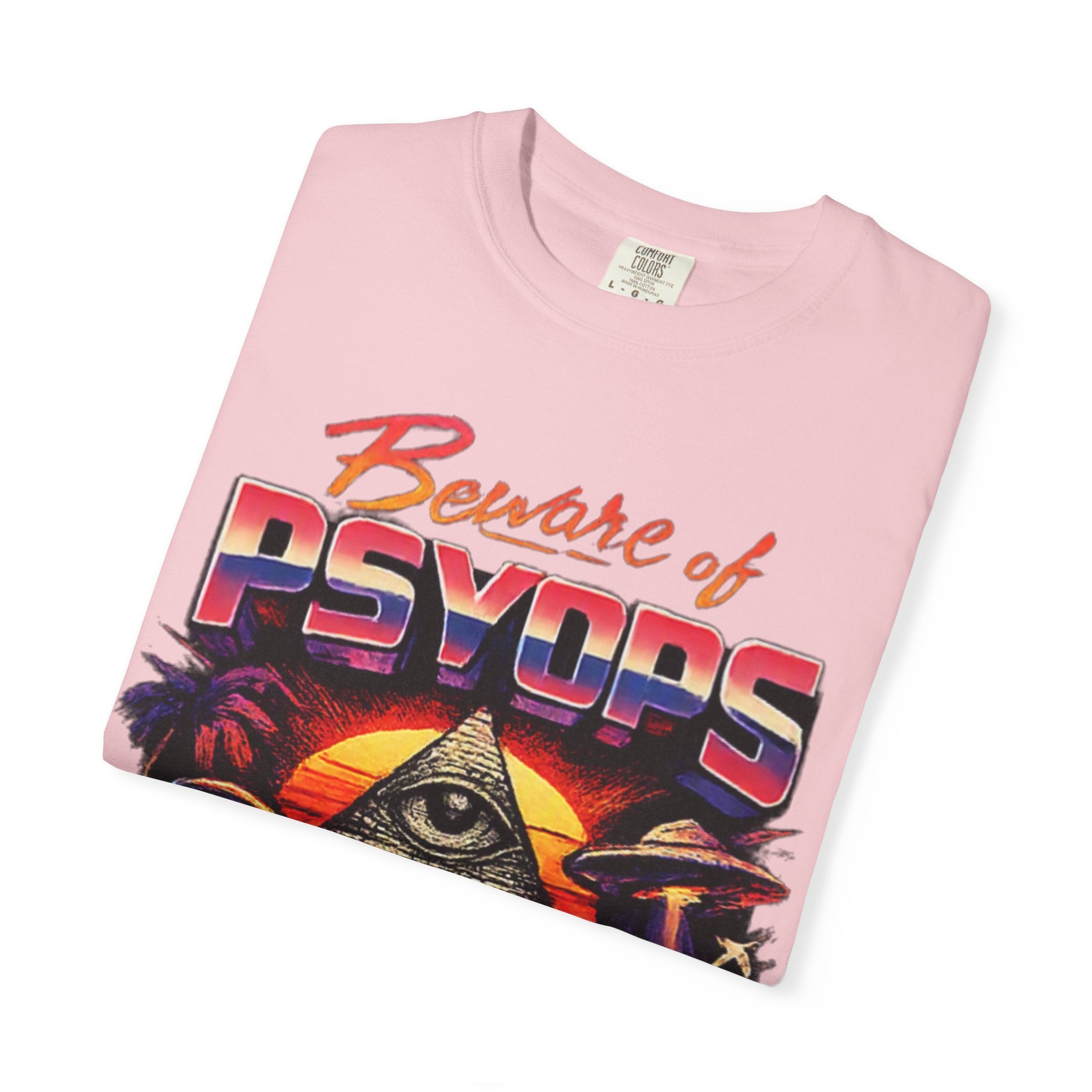 Beware of Psyops — Vintage Graphic T-Shirt