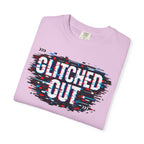 Glitched Out T-Shirt — Retro Glitch Graphic Tee