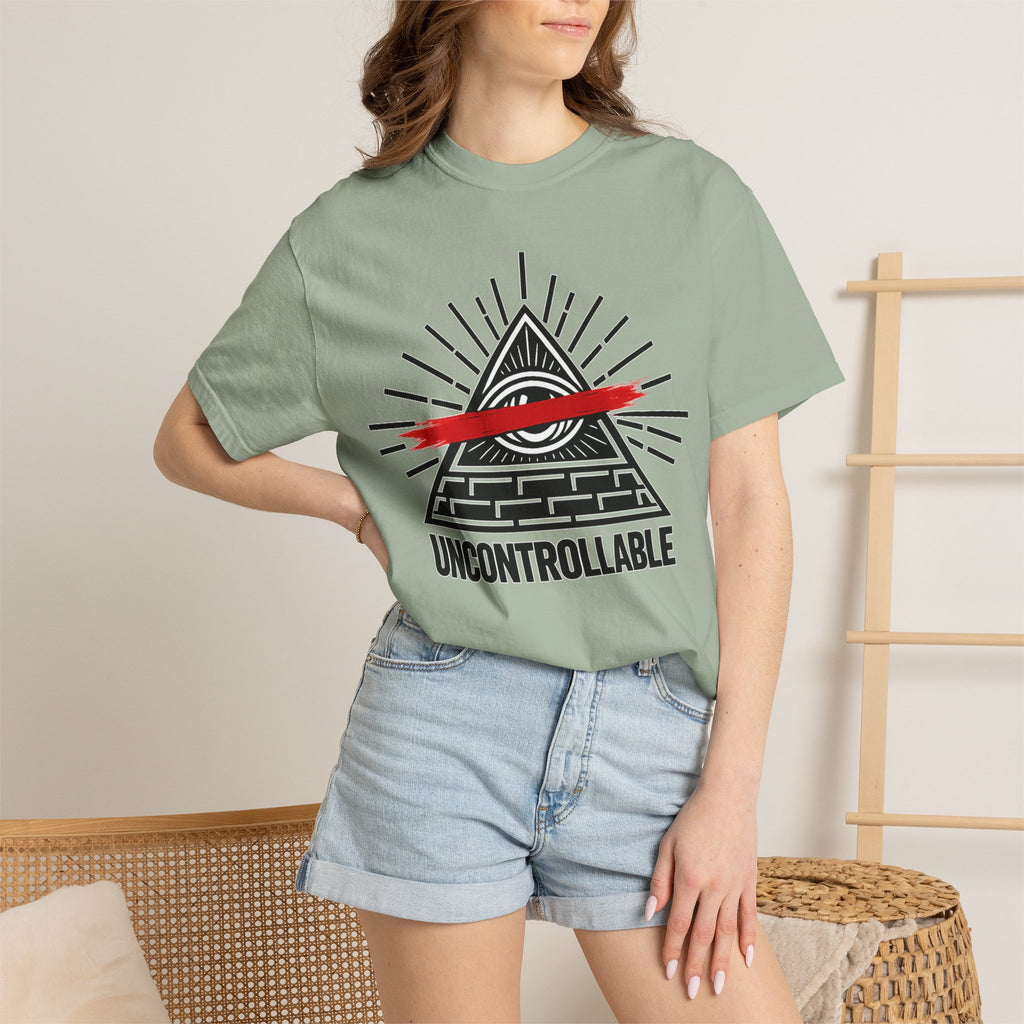 Uncontrollable Pyramid Graphic T-Shirt
