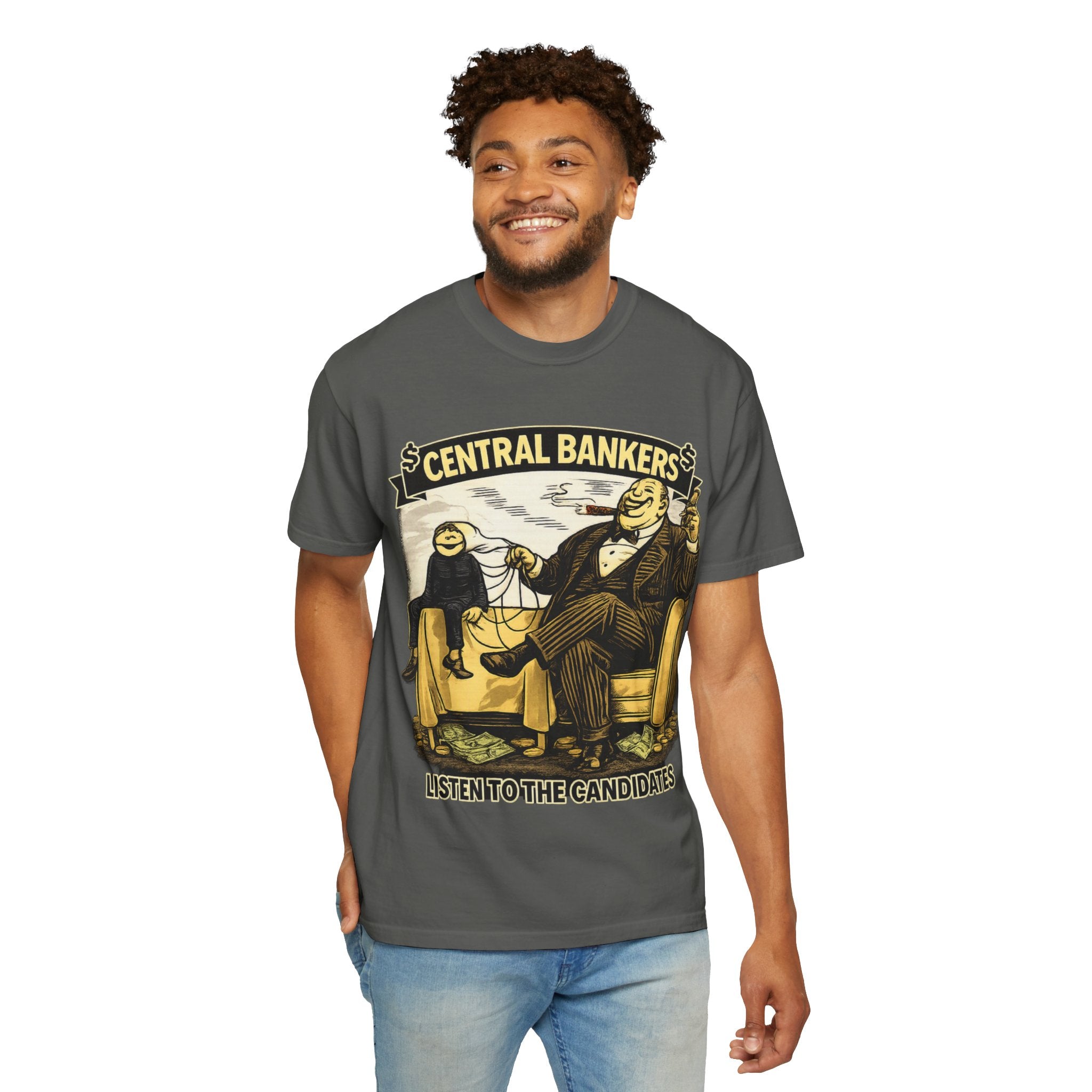 Central Bankers 'Listen to the Candidates' Graphic T-Shirt